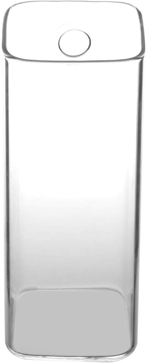 Transparante Hangende Glazen Vaasje voor Wanddecoratie - Modern & Minimalistisch