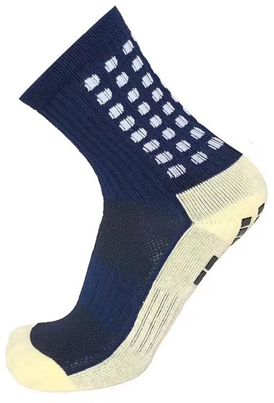 TRIXES Non-slip Sportsokken - Navy Blauw & Wit voor Yoga, Pilates en Actieve Sporten — afbeelding 2