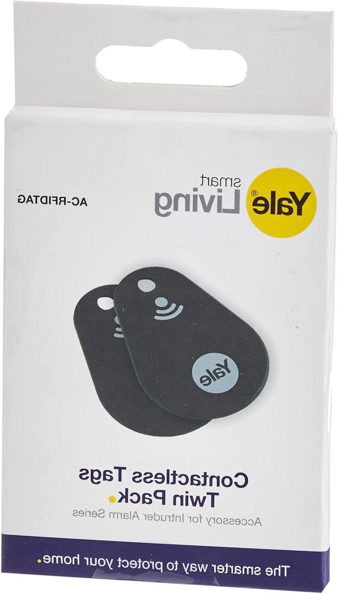 Toegangs Tags - RFID Kaartjes - Alarm Ontwapenen - Contactloos Bediening - 3 x 4.5 cm - Zwart