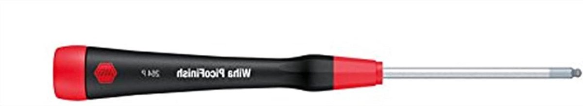 Precisie Schroevendraaier - Fijne Schroevendraaier - Modelbouw - Draaibare Kap - 2.0 x 50 mm - Zwart