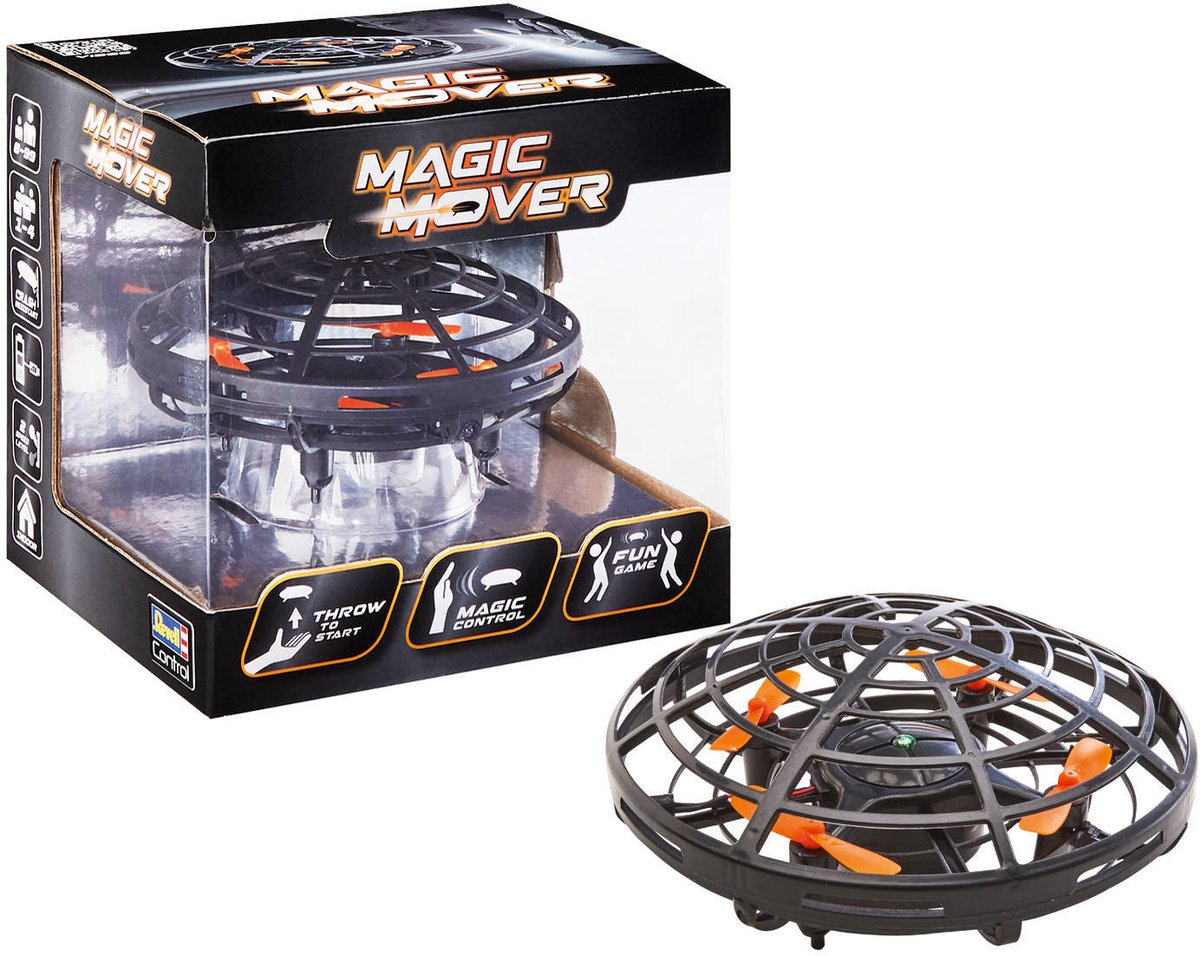 Bol.com Revell RC voertuig - 24107 Action Game - Magic Mover - black RC Model Kant en Klaar - Revell aanbieding