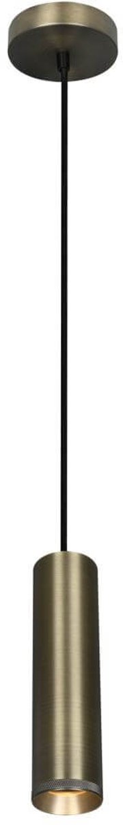 Artdelight - Hanglamp Milano 1 lichts 25 cm antiek brons