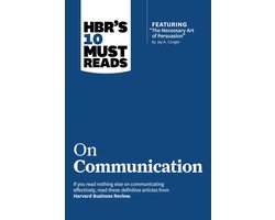 Omslag van HBRs 10 Must Reads On Communication