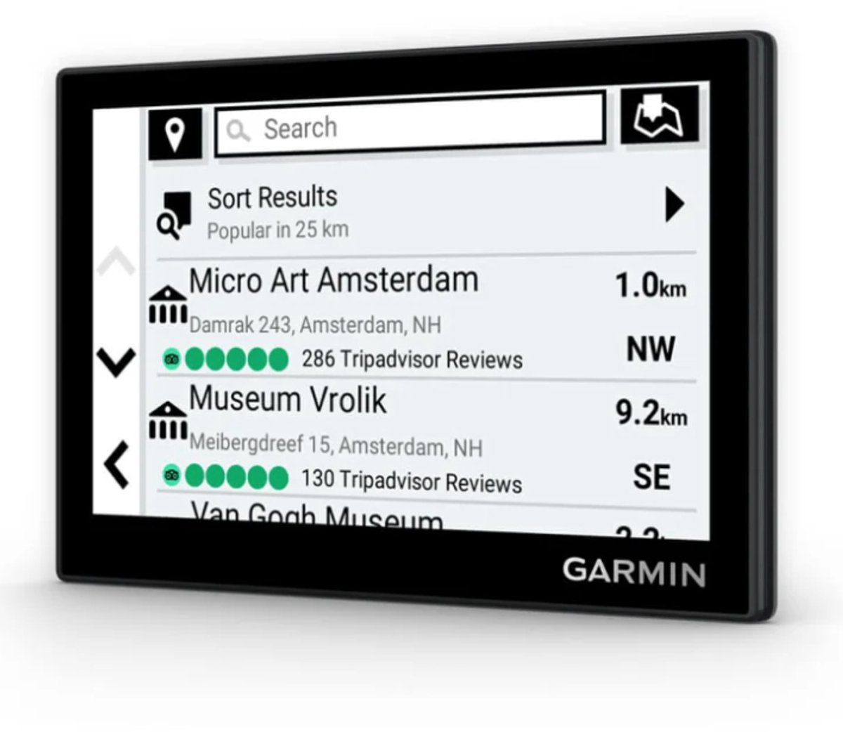 Garmin Drive 53 (USB-C) - Navigatiesysteem auto - Realtime maps en verkeersinformatie - 5 inch scherm - Europa - USB-C aansluiting thumbnail 3