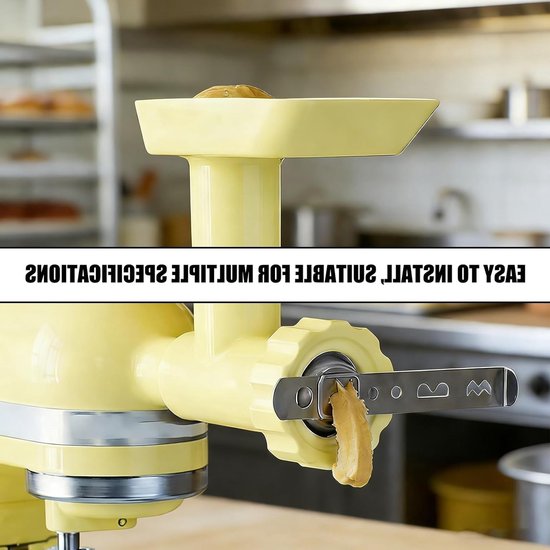 Biscuitvorm voor Creatief Bakken, 58 mm RVS Koekjespers, Accessoire voor Vleesmolens en Bakmachines, Perfect voor Thuisgebruik — afbeelding 3