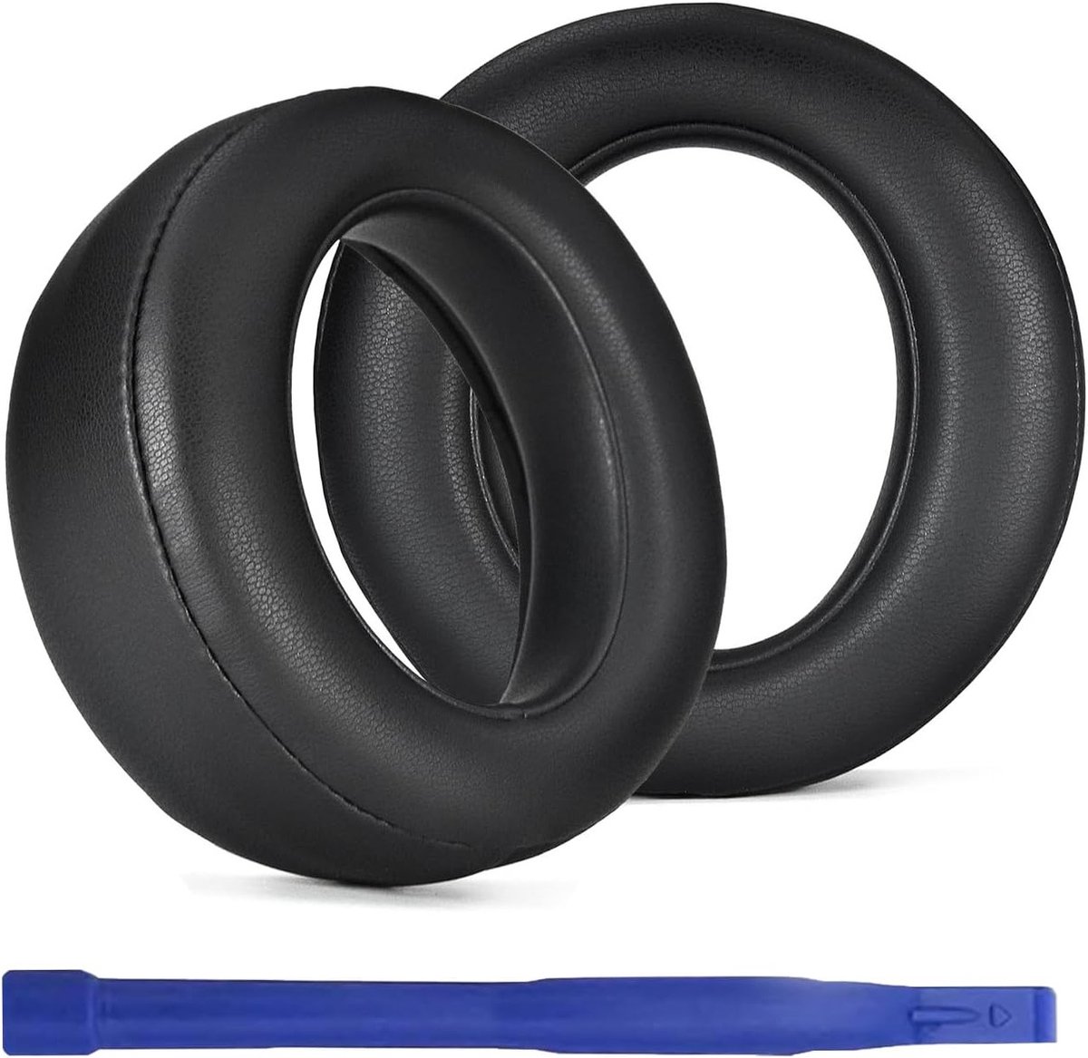 Vervangende Oorkussens voor Sony Playstation Pulse Elite Hoofdtelefoon - Zwart, Geheugenfoam en Kunstleer voor Comfortabel Luisteren