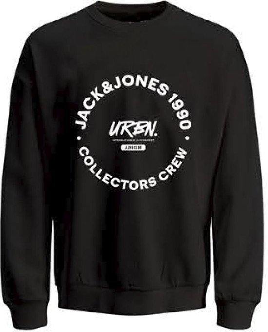 JACK&JONES JJSIMON SWEAT CREW NECK Heren Trui - Black