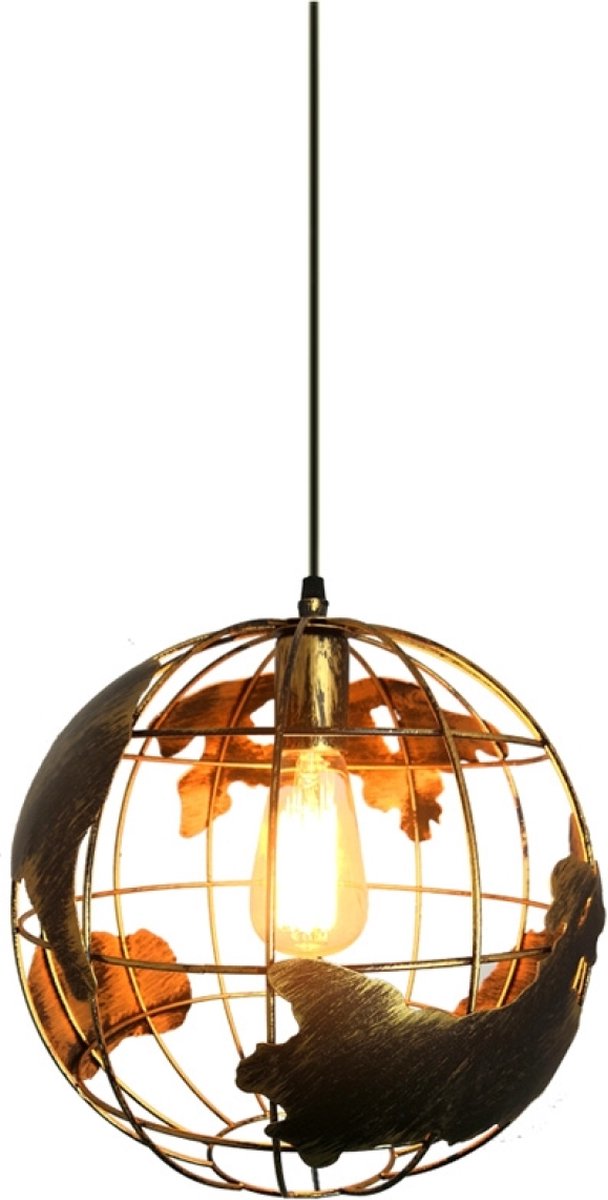 OHNO - Woonaccessoires - Ophelia Hanglamp - Goud - Tijdloos - Modern - Industrieël
