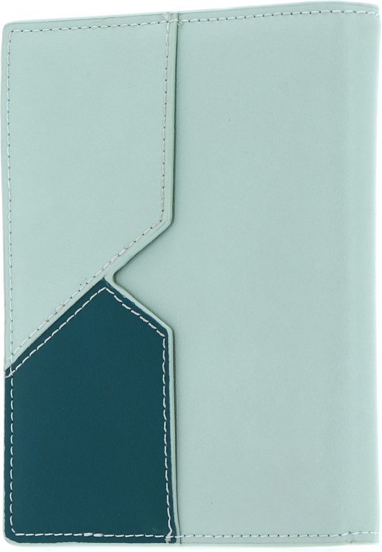 GUESS Étui pour carte d'identité Passport Holder Green Multi Menthe