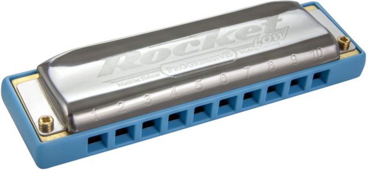 Hohner Rocket Low Harmonica F - Diatonische mondharmonica