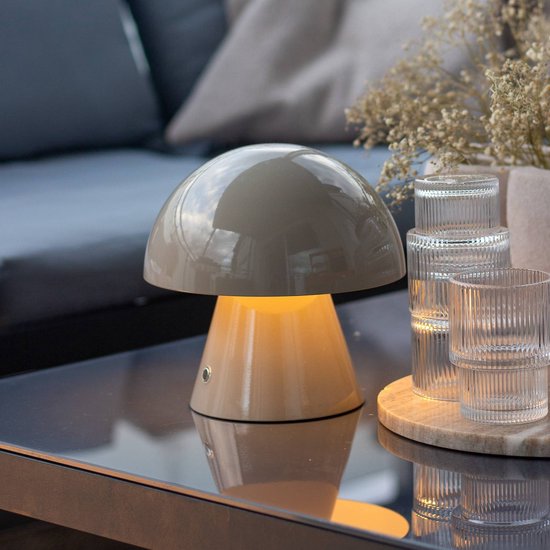 Lindby LED table lamp Nyxaris (including touch dimmer) (modern) in