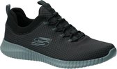 Skechers Elite Flex Belburn Zwarte Slip-on Sneakers Heren 41
