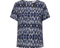 ONLY CARMAKOMA - CARVICA LIFE SS TOP WVN NOOS - Dames - Blouses