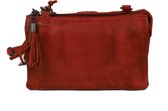 Bear Design Schoudertasje/Clutch Umi Rood