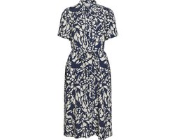 VILA - VILULLU S/S KNEE SHIRT DRESS - Dames - Mini jurken