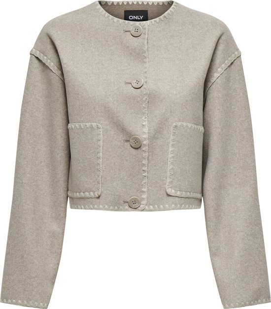 ONLY - ONLELBA SCALLOP EDGE JACKET OTW Veste Femme