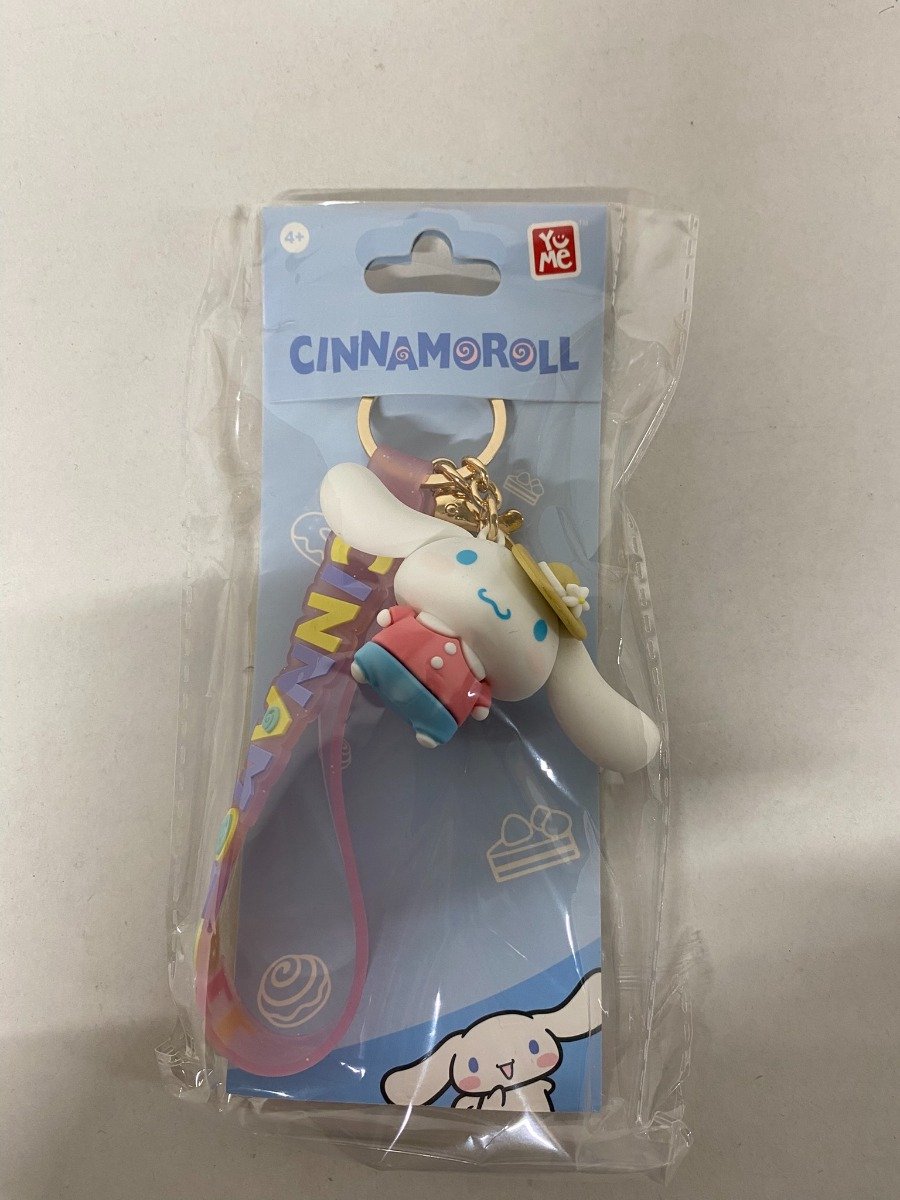 Yume Four Seasons Series Keychain met Hand Strap - Yume - Cinnamoroll-Straw Hat Sleutelhanger