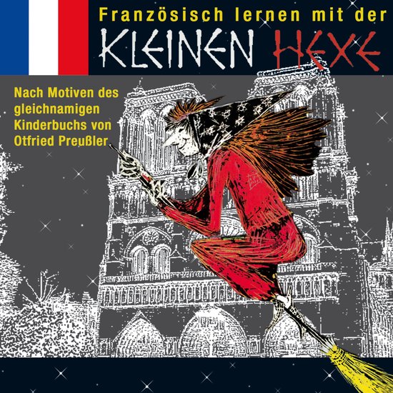 Französisch lernen mit der kleinen Hexe - cover