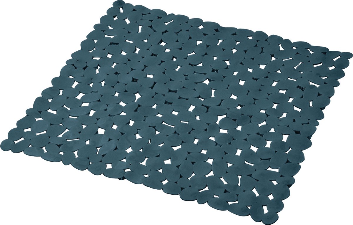 Wicotex - Douchemat - Antislip voor douche Blauw groen 52x52cm