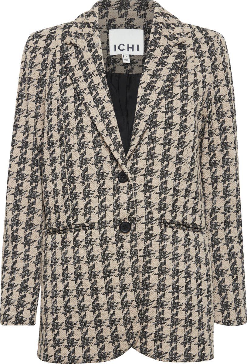ICHI - IHKATE HOUNDSTOOTH OVERSIZE BL - Dames - Blazers