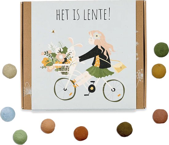Blossombs Bloembommetjes Giftbox Medium - 9 Zaadbommetjes - Het is