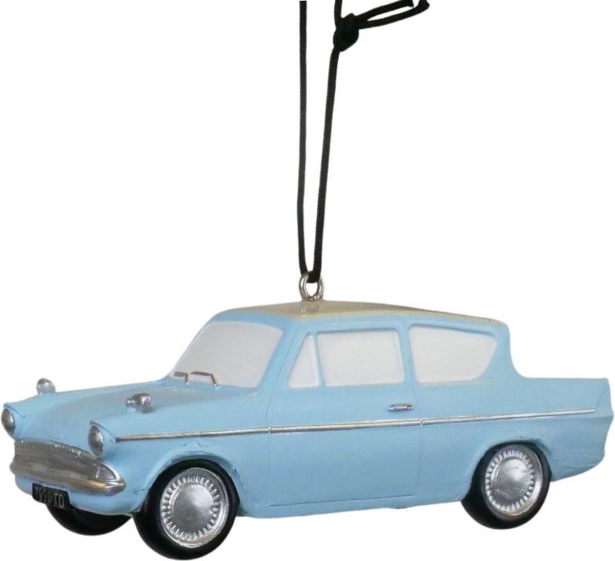 Warner Bros - 3D Ornament Flying Car 9x3x3 cm kerstornament