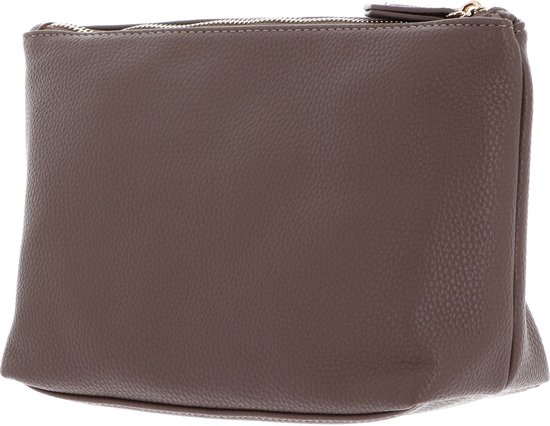 VALENTINO Trousse de maquillage Brixton Soft Cosmetic Case Taupe Brun