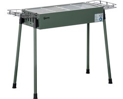 Outsunny - Houtskoolgrill - met Grillrooster - Roestvrij - Groen