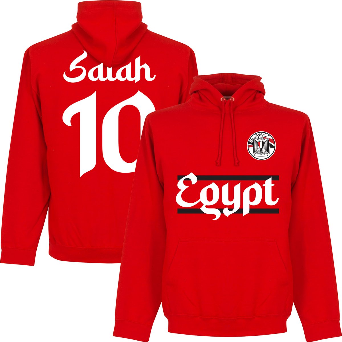 Egypte Salah 10 Logo Team Hoodie - Kinderen - 128