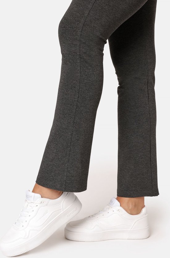 Bellivalini Dames Yogabroek - Sport - Vrijetijdsbroek - Lang - Viscose - Sportbroek - BLV-BLV50-277-YPF - Donker melange - S — afbeelding 4