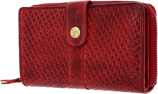 CHIEMSEE Porte-monnaie Antwerp Wallet with Flap Red Rouge