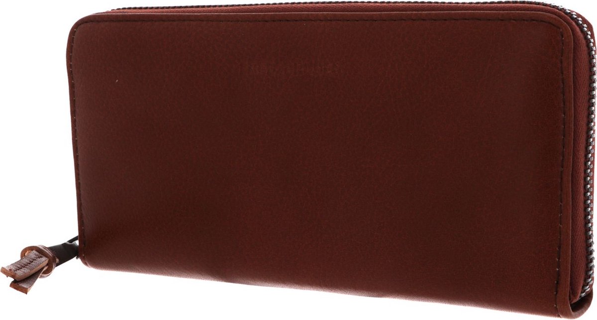 FREDsBRUDER Leren Portemonnee Jola Wallet Big Golden Brown Bruine