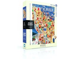 New York Puzzle Company - New Yorker Beachgoing - 1000 stukjes puzzel