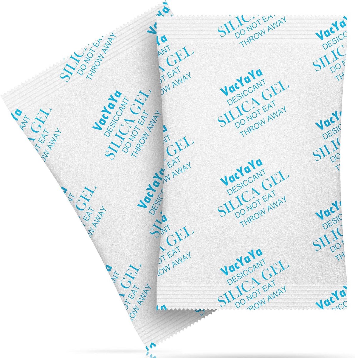 Vochtabsorberende Silicagel Pakketten voor Voedselopslag - 100 gram (10 stuks)