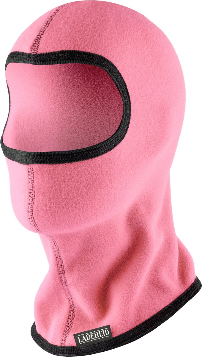 Ladeheid Kinderen Balaclava Helmmuts Winter Muts Face Mask Polyester LA-LA40-203-BA – Eén Lichtroze