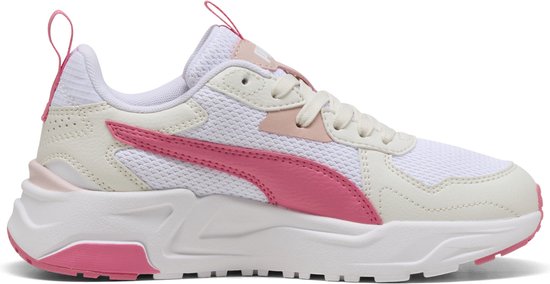 PUMA Trinity Lite Jr Unisex Sneakers - PUMA White-Magic Rose-Vapor Gray