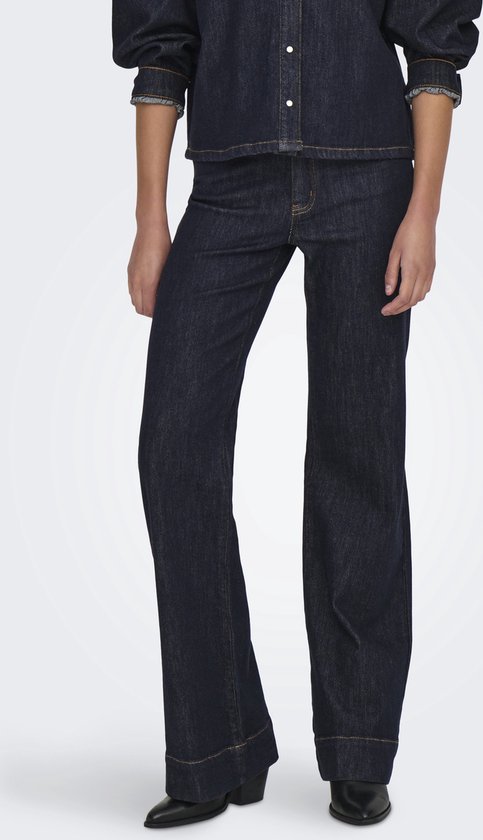 ONLJUICY HW Wide Pocket DNM Jeans CRO, donkerblauw (dark blue denim), 32W x 30L