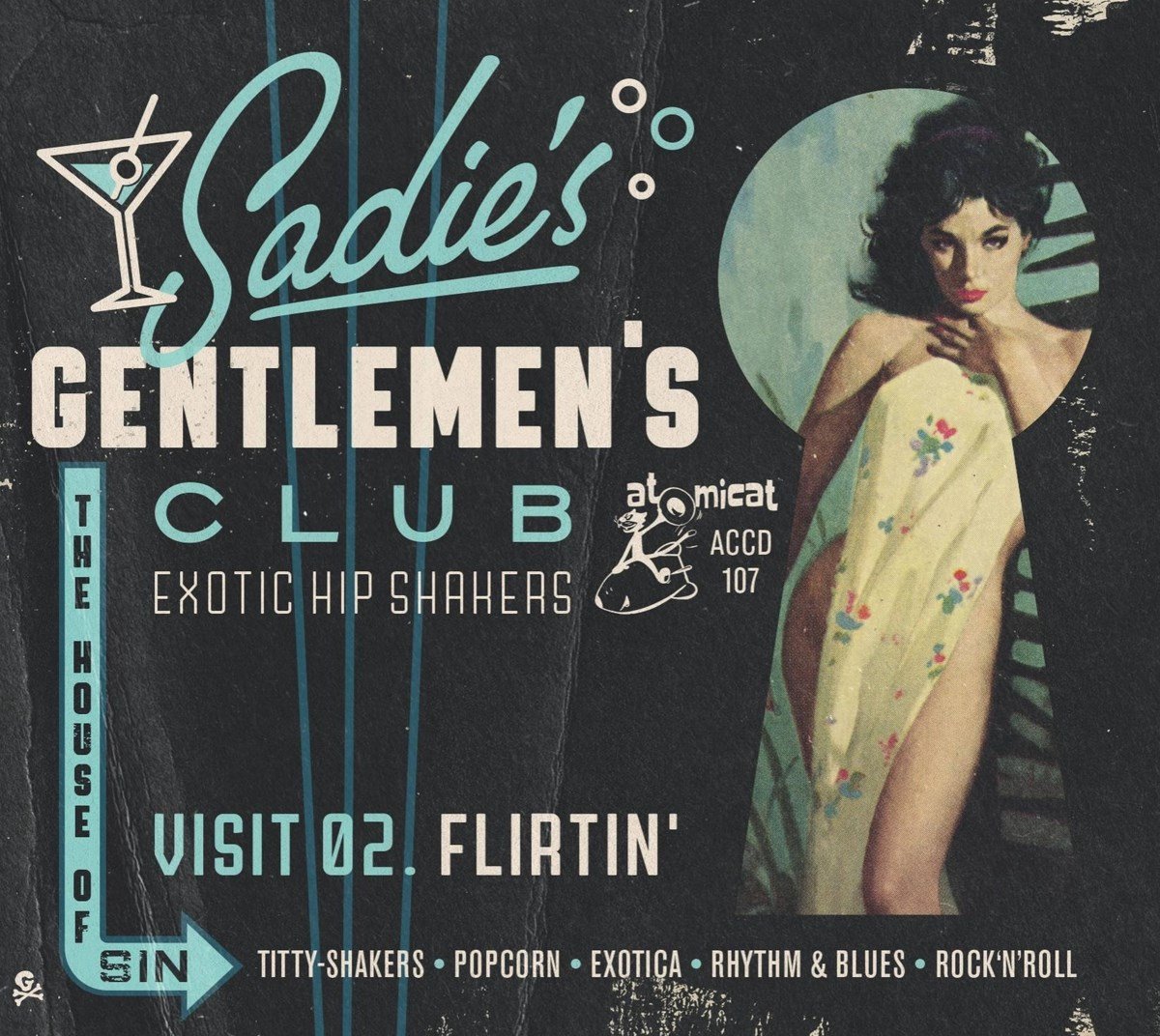 Various Artists - Sadie's Gentlemen's Club - Visit 02. Flirtin' (CD)