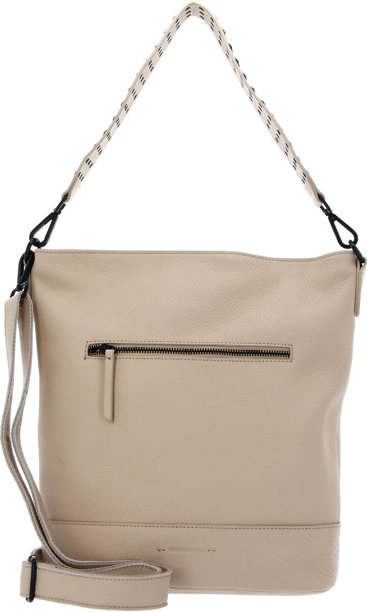 FREDsBRUDER Leren Schoudertas Little Star Collection Starship Shoulder Bag Cream Beige