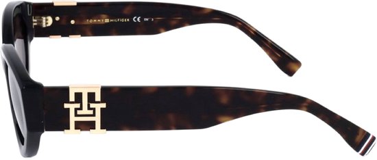 Zonnebril Uniseks Tommy Hilfiger TH 1957/S Zwart ø 54 mm — afbeelding 3