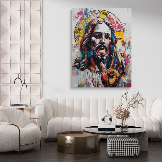 Luxe Plexiglas Schilderij Blessed | 60x40 cm | Woonkamer | Slaapkamer | Kantoor | Muziek | Design | Art | Modern | ** 5MM DIK**