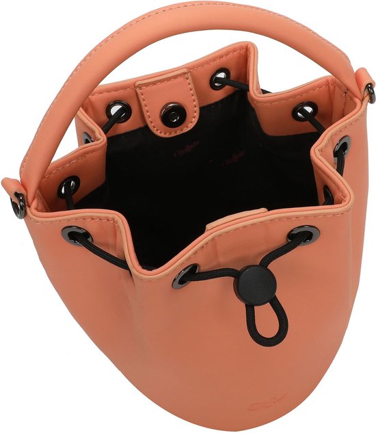 BUFFALO Sac à épaule bandoulière Muse Citro Bucket Bag Soft Orange Abricot