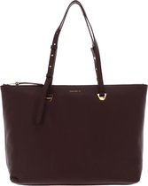 COCCINELLE Cuir Sac à épaule Sac shopper Lea Shoulder Bag Carruba Brun