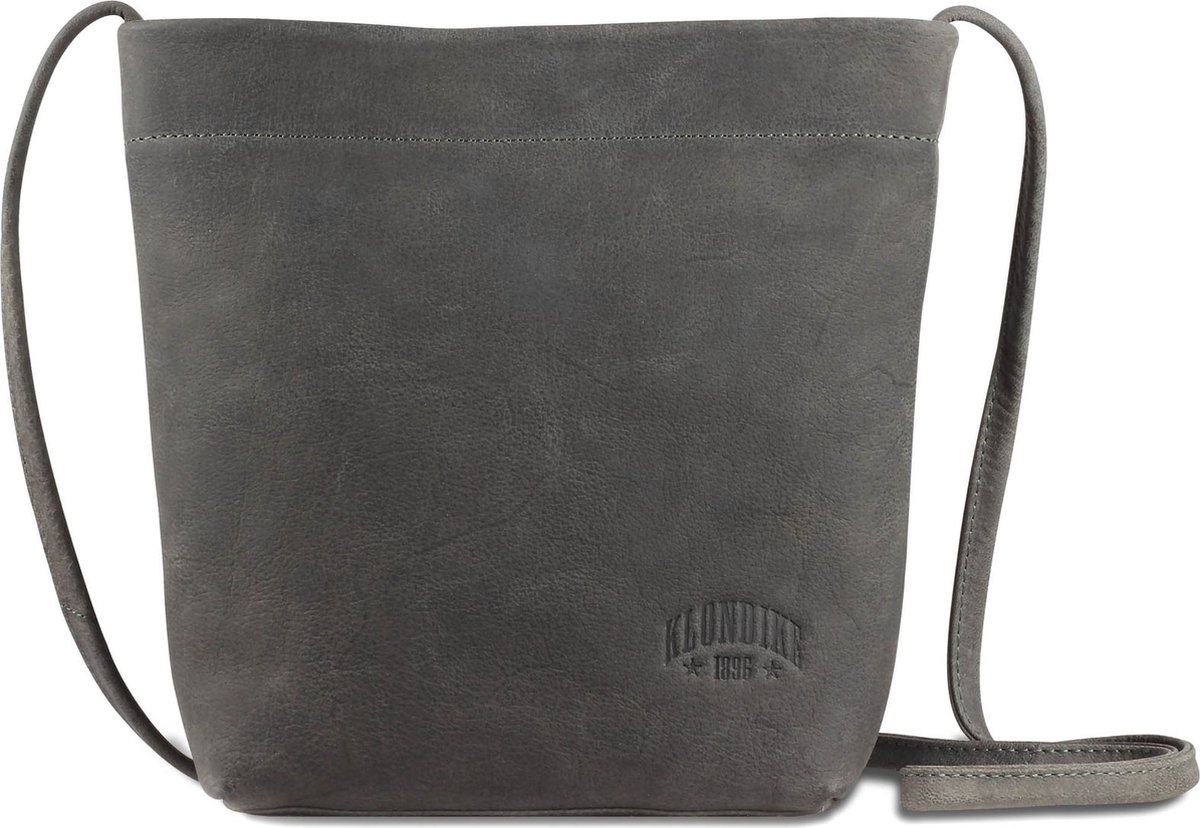 KLONDIKE 1896 Schoudertas Yukon Brooke Shoulderbag Grey Grijs