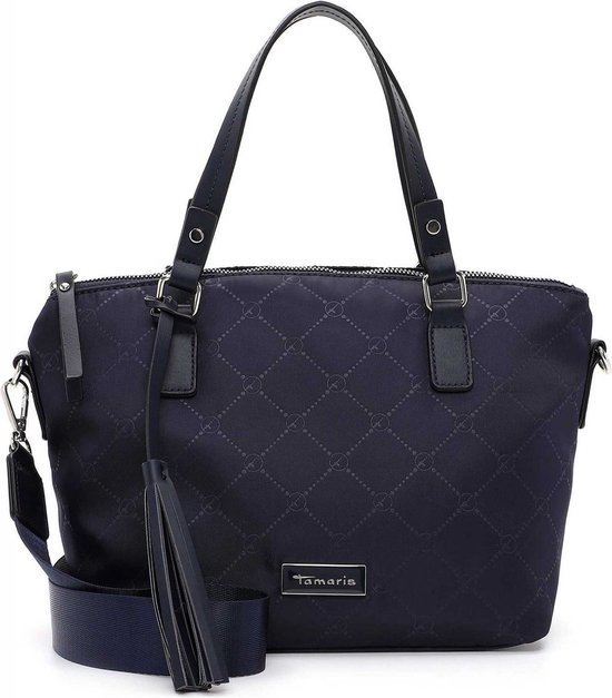 Harper - Klassieke leren tas met gevlochten handvatten