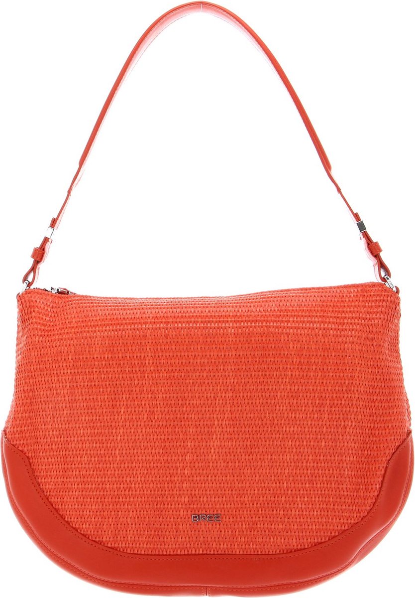 BREE Schoudertas Avea 4 Hobo Bag Poppy Oranje