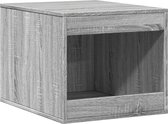 vidaXL - Kattenbakkast - 47x59x42 - cm - bewerkt - hout - grijs - sonoma - eikenkleur