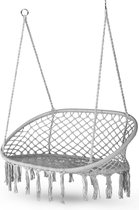 Bol.com Outtec® Hangstoel XXL - tot 200kg - voor 2 Personen - Hangmand Schommel voor Tuin Terras Balkon Veranda - Boho Stijl aanbieding