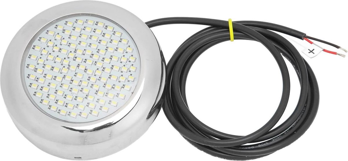 LED onderwaterverlichting - IP68 waterdichte bootverlichting - 12V DC spiegel licht - zwembad verlichting - 4.92ft netsnoer - vissen licht - Yacht Marine Ponton