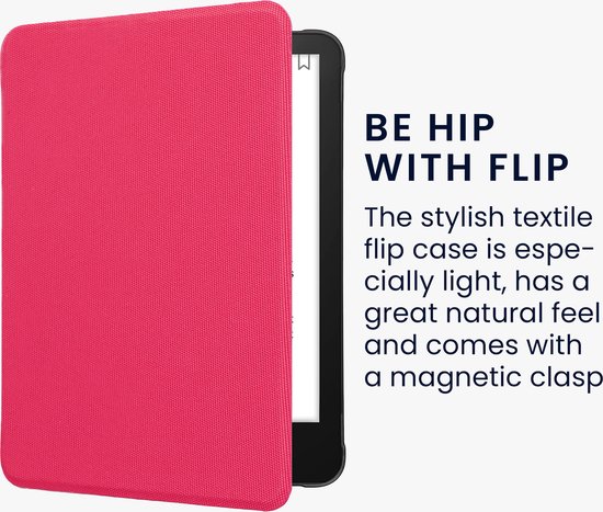 kwmobile Hoesje geschikt voor Amazon Kindle Paperwhite (12. Gen 2024) / Kindle Colorsoft - Nylon eReader case geschikt voor Amazon Kindle Paperwhite (12. Gen 2024) / Kindle Colorsoft van kwmobile — afbeelding 3